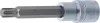 BGS technic 1/2" Ribe bitfej, R9x100 mm (BGS 5184-R9)
