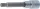 BGS technic 1/2" Ribe bitfej, R9x100 mm (BGS 5184-R9)