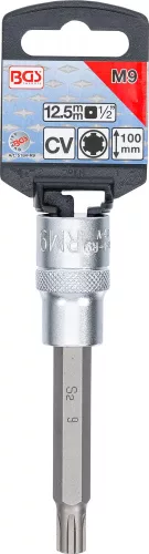 BGS technic 1/2" Ribe bitfej, R9x100 mm (BGS 5184-R9)