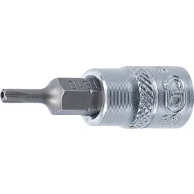   BGS technic 1/4" Biztonsági Torx (fúrt) bitfej, TS10x38 mm (BGS 5184-TS10)