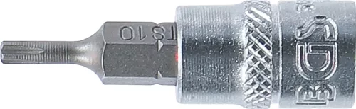 BGS technic 1/4" Biztonsági Torx (fúrt) bitfej, TS10x38 mm (BGS 5184-TS10)