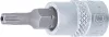 BGS technic 1/4" Biztonsági Torx (fúrt) bitfej,TS20x38 mm (BGS 5184-TS20)