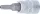 BGS technic 1/4" Biztonsági Torx (fúrt) bitfej,TS20x38 mm (BGS 5184-TS20)