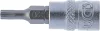 BGS technic 1/4" Biztonsági Torx (fúrt) bitfej,TS20x38 mm (BGS 5184-TS20)