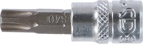 BGS technic 1/4" Biztonsági Torx (fúrt) bitfej, TS40x38 mm (BGS 5184-TS40)