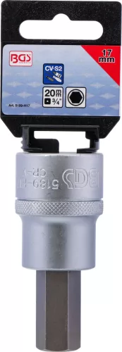 BGS technic 3/4" Imbusz bitfej, 17 x 85 mm (BGS 5189-H17)