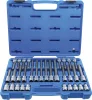 BGS technic 1/2" Bit Dugókulcs fej készlet | TP-profil (Torx Plus) TP20 - TP70 | 32 darabos (BGS 5190)