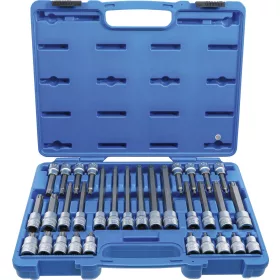   BGS technic 1/2" Bit Dugókulcs fej készlet | TP-profil (Torx Plus) TP20 - TP70 | 32 darabos (BGS 5190)