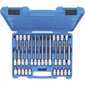   BGS technic 1/2" Bit Dugókulcs fej készlet | TP-profil (Torx Plus) TP20 - TP70 | 32 darabos (BGS 5190)