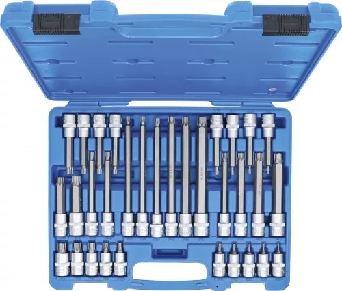 BGS technic 1/2" Bit Dugókulcs fej készlet | TP-profil (Torx Plus) TP20 - TP70 | 32 darabos (BGS 5190)