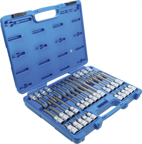BGS technic 1/2" Bit Dugókulcs fej készlet | TP-profil (Torx Plus) furattal TP20 - TP70 | 32 darabos (BGS 5191)