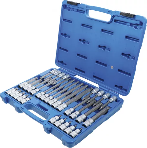 BGS technic 1/2" Bit Dugókulcs fej készlet | TP-profil (Torx Plus) furattal TP20 - TP70 | 32 darabos (BGS 5191)