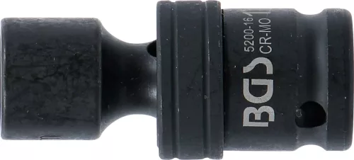 BGS technic 1/2" univerzális csuklós dugókulcs légkulcshoz, 16mm (BGS 5200-16)