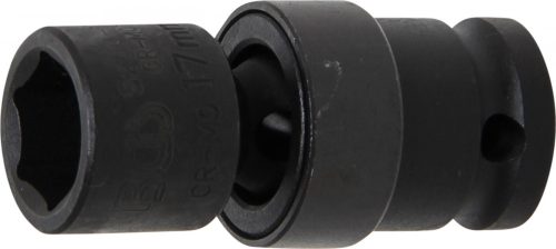 BGS technic 1/2" univerzális csuklós dugókulcs légkulcshoz, 17mm (BGS 5200-17)