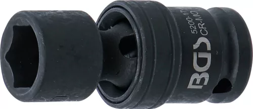 BGS technic 1/2" univerzális csuklós dugókulcs légkulcshoz, 17mm (BGS 5200-17)