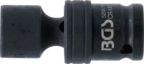 BGS technic 1/2" univerzális csuklós dugókulcs légkulcshoz, 17mm (BGS 5200-17)