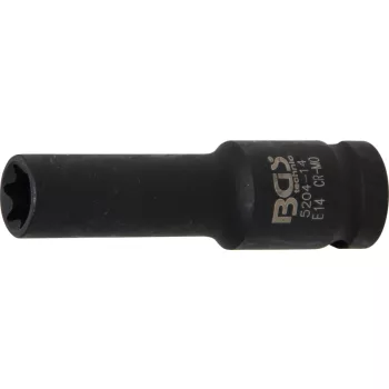   BGS technic 1/2" Torx hosszított dugókulcs légkulcshoz, E14 (BGS 5204-14)