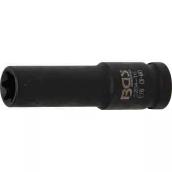   BGS technic 1/2" Torx hosszított dugókulcs légkulcshoz, E16 (BGS 5204-16)