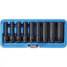   BGS technic 9 részes Torx hosszított dugókulcs készlet, légkulcshoz, 1/2", E10 - E24 (BGS 5204)