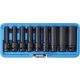 BGS technic 9 részes Torx hosszított dugókulcs készlet, légkulcshoz, 1/2", E10 - E24 (BGS 5204)