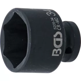   BGS technic 1/2" Levegős dugókulcs, 34 mm (BGS 5205-34)