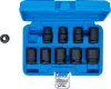 BGS technic 10 részes levegős dugókulcs készlet, 1/2", 38mm hosszú (BGS 5205)