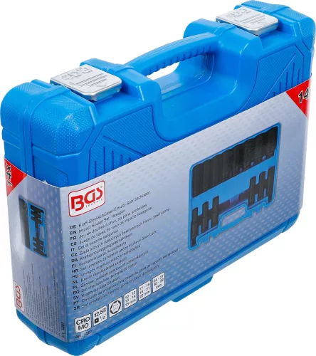 BGS technic 14 részes levegős dugókulcs készlet 1/2", 10-32mm (BGS 5207)