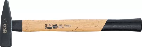 BGS technic Lakatos kalapács 300 g, Hickory nyéllel, DIN 1042 (BGS 52303)