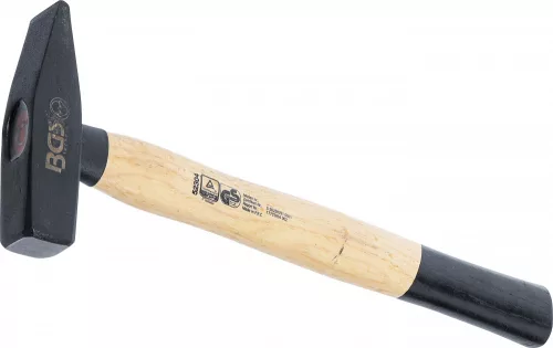 BGS technic Lakatos kalapács 400 g, Hickory nyéllel, DIN 1043 (BGS 52304)