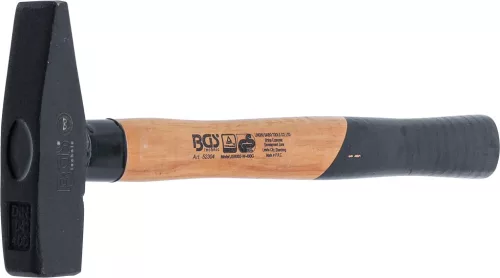 BGS technic Lakatos kalapács 400 g, Hickory nyéllel, DIN 1043 (BGS 52304)