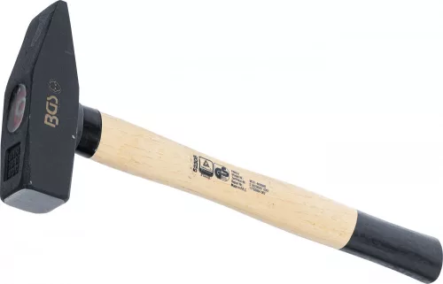 BGS technic Lakatos kalapács 800 g, Hickory nyéllel, DIN 1045 (BGS 52308)