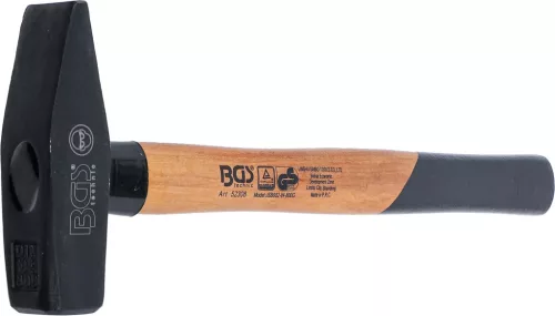 BGS technic Lakatos kalapács 800 g, Hickory nyéllel, DIN 1045 (BGS 52308)