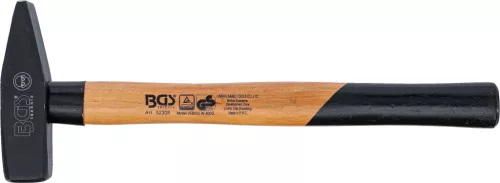BGS technic Lakatos kalapács 800 g, Hickory nyéllel, DIN 1045 (BGS 52308)