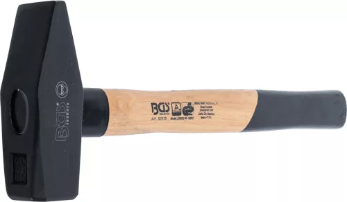 BGS technic Lakatos kalapács 1500 g, Hickory nyéllel, DIN 1047 (BGS 52315)