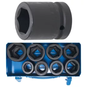   BGS technic 8 részes 1" levegős dugókulcs készlet, 27-50 mm (BGS 5245)