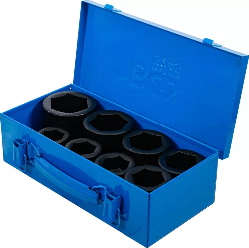 BGS technic 8 részes 1" levegős dugókulcs készlet, 27-50 mm (BGS 5245)