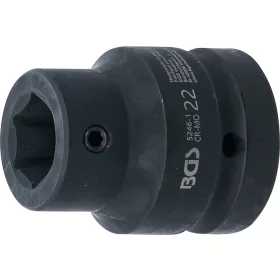   BGS technic 1"-es légkulcsos adapter 22mm-es bitekhez a BGS 5246 bitkészletből (BGS 5246-1)