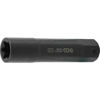   BGS technic E-Torx dugókulcs, E22, 100mm hosszú, 22mm-es hatszög befogás (BGS 5246-E22)