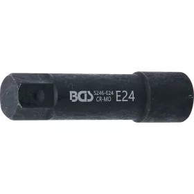   BGS technic E-Torx dugókulcs, E24, 100mm hosszú, 22mm-es hatszög befogás (BGS 5246-E24)