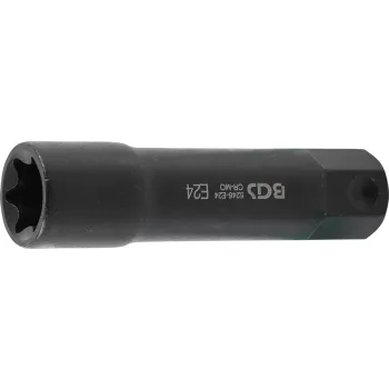   BGS technic E-Torx dugókulcs, E24, 100mm hosszú, 22mm-es hatszög befogás (BGS 5246-E24)
