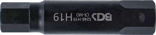 BGS technic Imbusz bit, 19mm, 100mm hosszú, 22mm-es hatszög befogás (BGS 5246-H19)