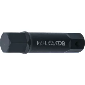   BGS technic Imbusz bit, 24mm, 100mm hosszú, 22mm-es hatszög befogás (BGS 5246-H24)