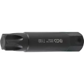   BGS technic Torx bit (nem fúrt), T100, 100mm hosszú, 22mm-es hatszög befogás (BGS 5246-T100)