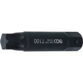   BGS technic Torx bit (nem fúrt), T100, 100mm hosszú, 22mm-es hatszög befogás (BGS 5246-T100)