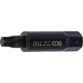   BGS technic Torx bit (nem fúrt), T60, 100mm hosszú, 22mm-es hatszög befogás (BGS 5246-T60)