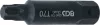 BGS technic Torx bit (nem fúrt), T70, 100mm hosszú, 22mm-es hatszög befogás (BGS 5246-T70)