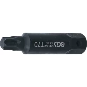   BGS technic Torx bit (nem fúrt), T70, 100mm hosszú, 22mm-es hatszög befogás (BGS 5246-T70)