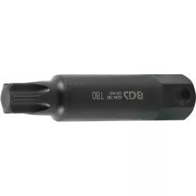   BGS technic Torx bit (nem fúrt), T80, 100mm hosszú, 22mm-es hatszög befogás (BGS 5246-T80)