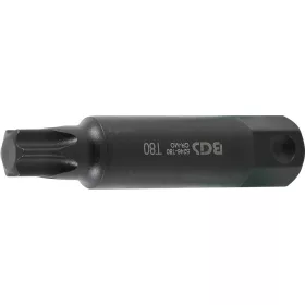   BGS technic Torx bit (nem fúrt), T80, 100mm hosszú, 22mm-es hatszög befogás (BGS 5246-T80)