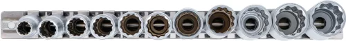 BGS technic Dugókulcs készlet 3/8" 11 részes hosszított 12 pontos (BGS 5252)